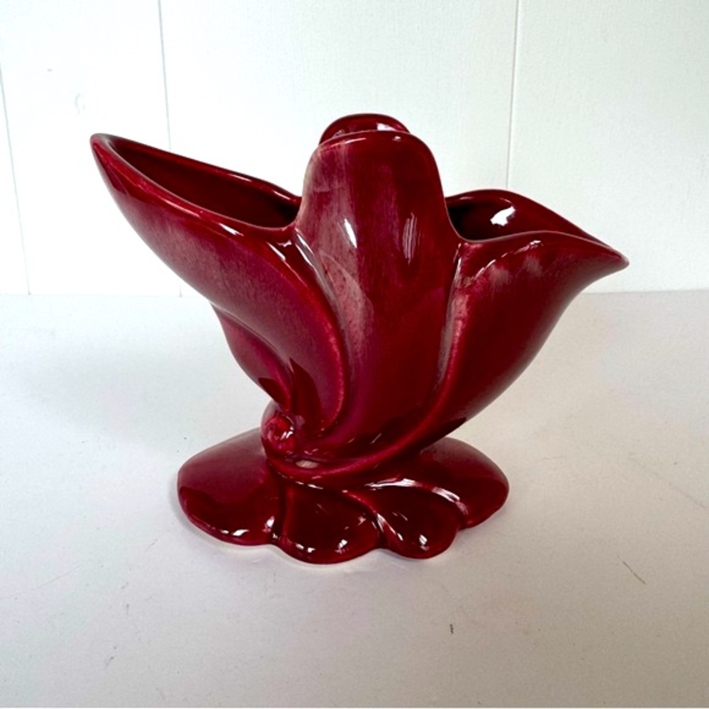 Vintage Beauce Canada Drip Glaze Vase